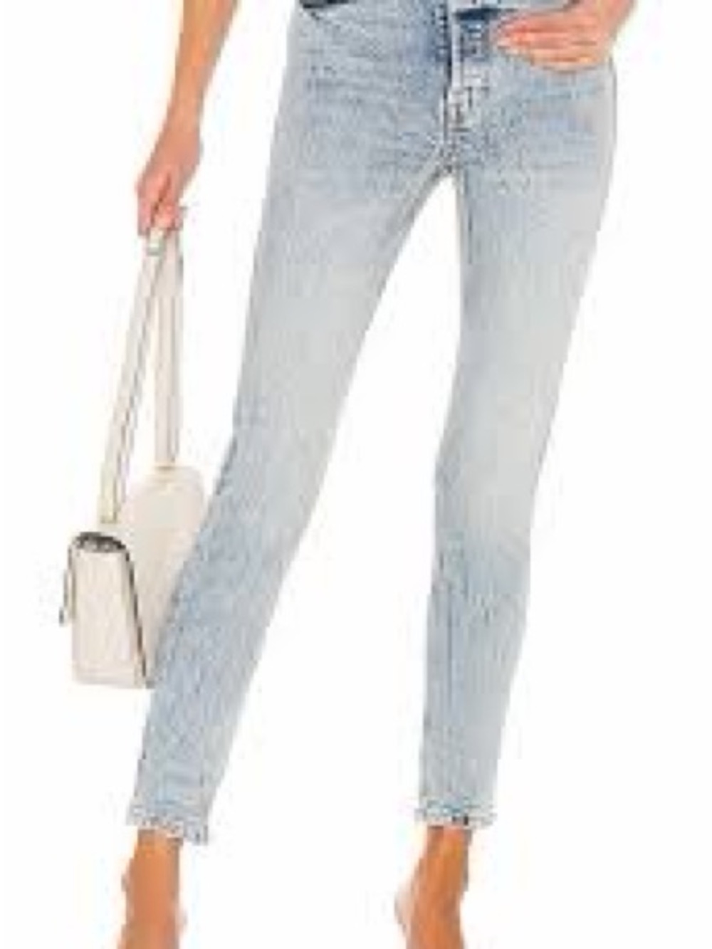 Free People We The Free Light Acid Wash High-Rise Skinny Women’s Jeans-Size 26